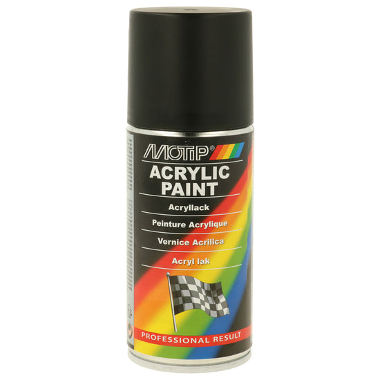 LAQUE NOIRE MAT AEROSOL 150ML MOTIP