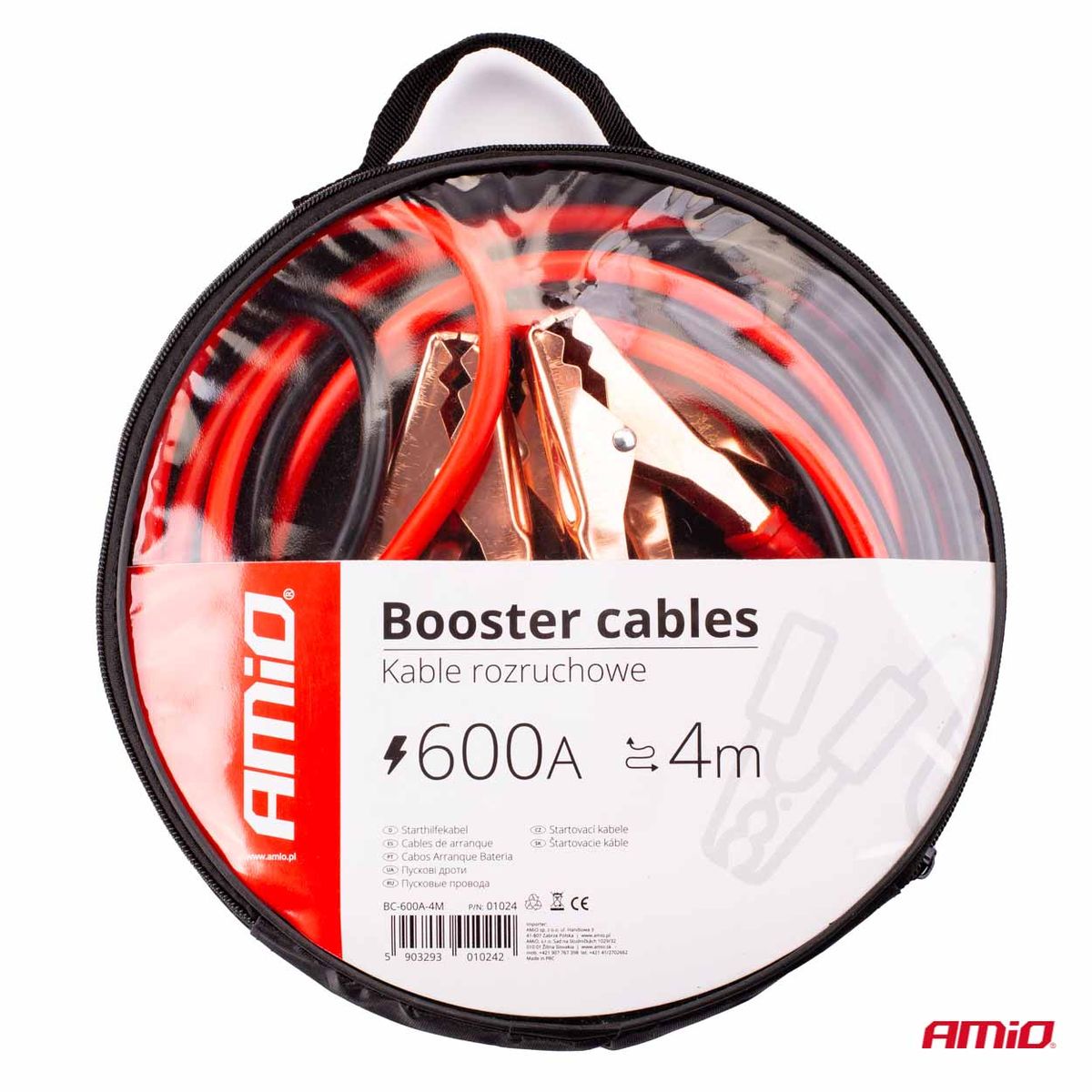 CABLES DE DEMARRAGE 600A - 4M AMIO