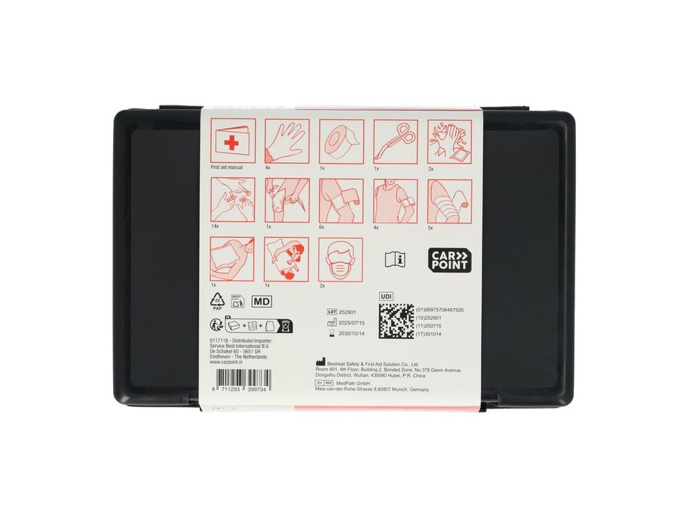 TROUSSE PREMIER SECOURS 43 PIECES CARPOINT
