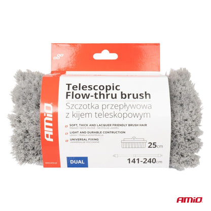 BROSSE A LAVER TÉLESCOPIQUE 141-240CM AMIO