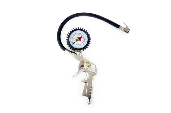PISTOLET DE GONFLAGE AVEC MANOMETRE 12 BARS