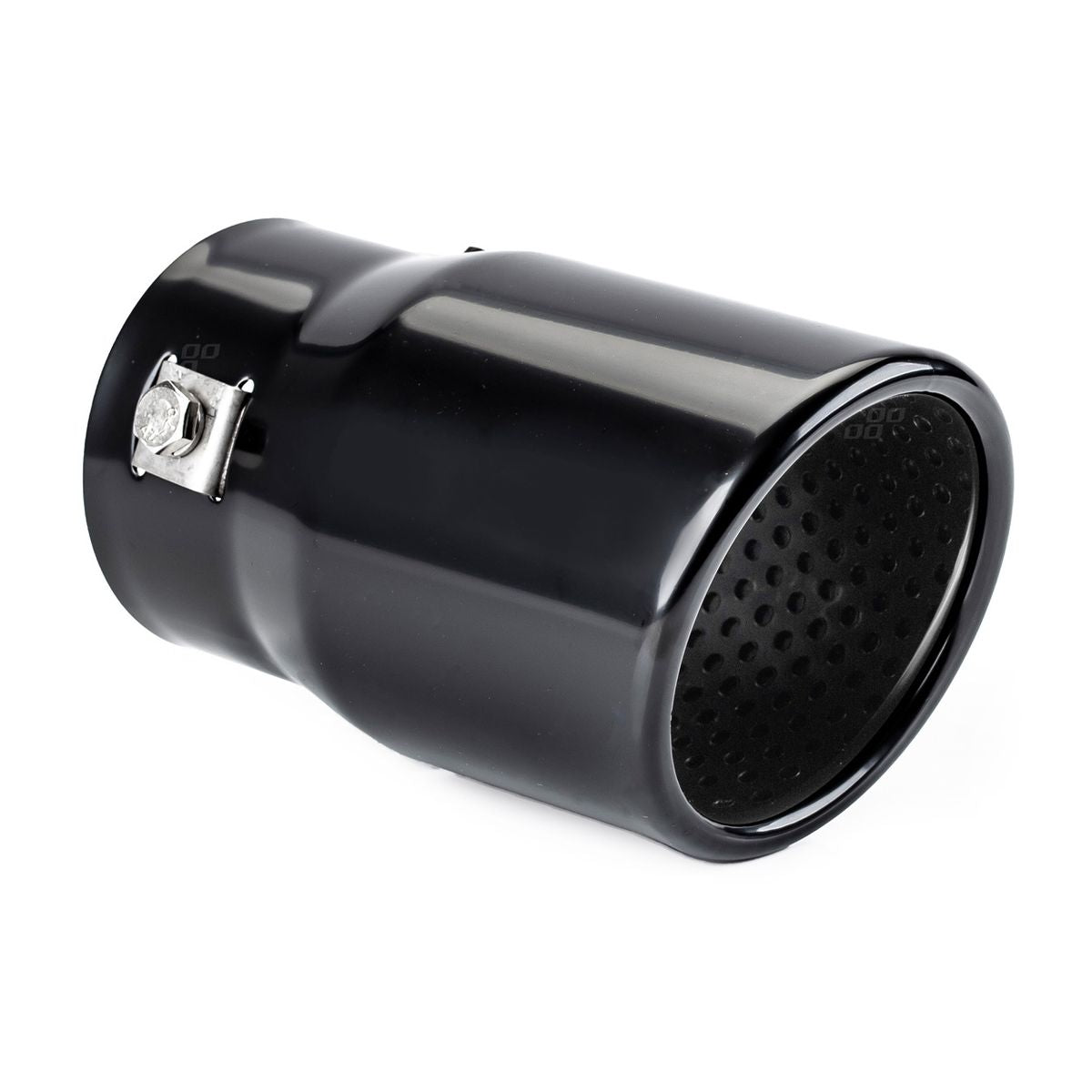 EMBOUT D'ÉCHAPPEMENT EN ACIER INOXYDABLE NOIR MT 017B AMIO