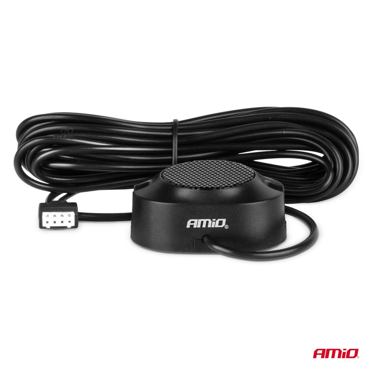 RADAR DE RECUL 4 CAPTEURS NOIRS 18MM + BUZZER AMIO
