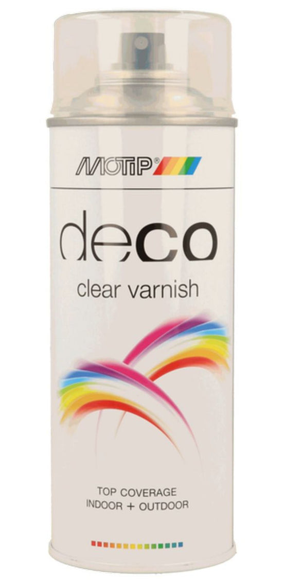 VERNIS DECO TRANSPARENT BRILLANT AEROSOL 400ML DUPLI COLOR