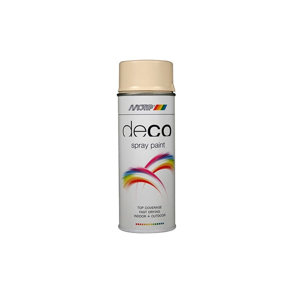 PEINTURE DECO RAL1015 IVOIRE CLAIR BRILLANT 400ML DUPLI COLOR