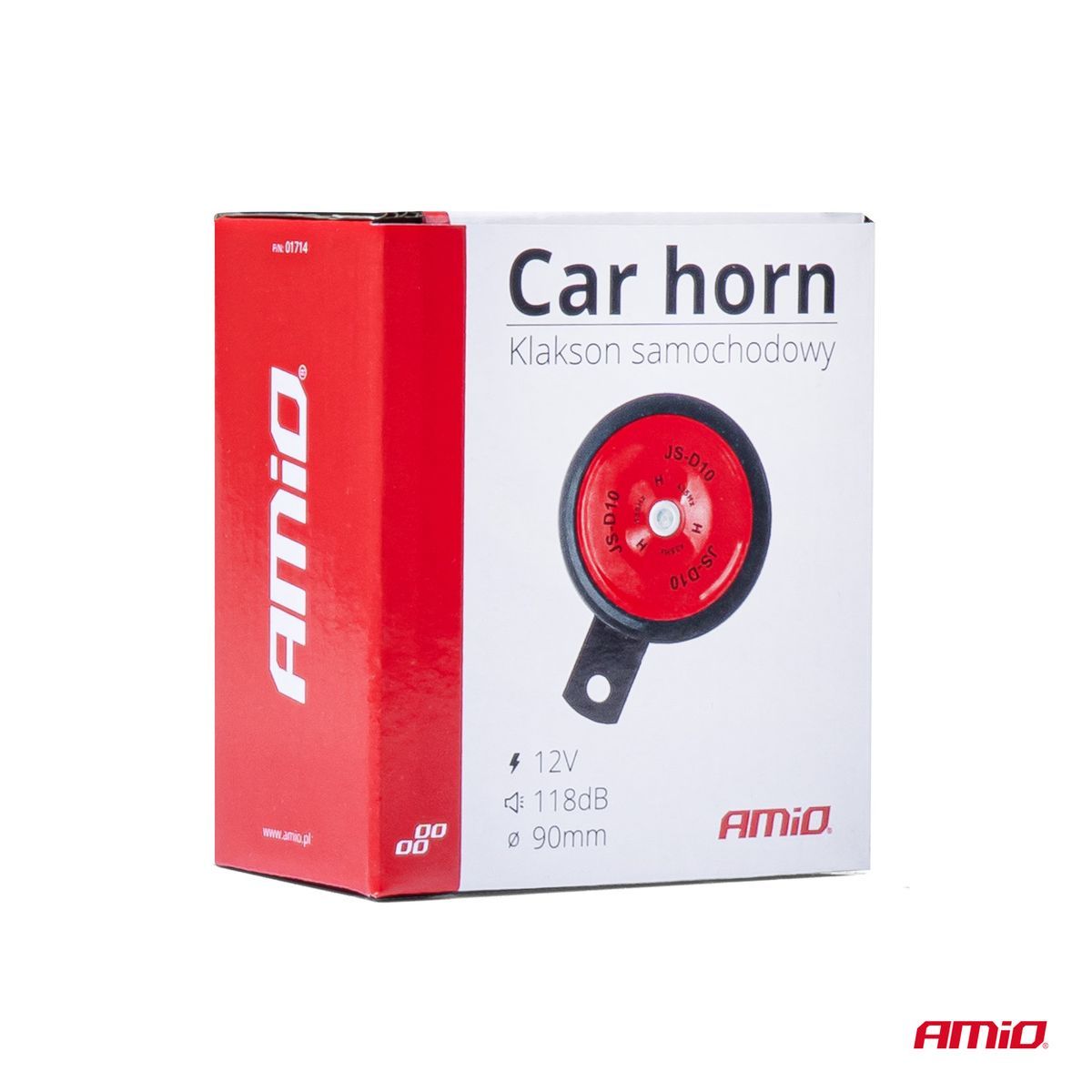 KLAXON 12V 90MM 118DB AMIO