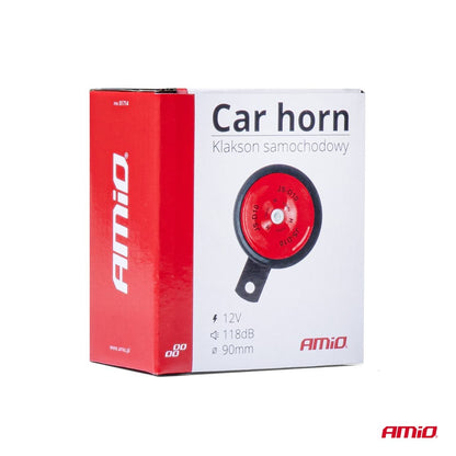 KLAXON 12V 90MM 118DB AMIO