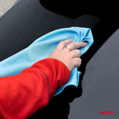 CHIFFON MICROFIBRE POUR VITRES 30X40CM AMIO