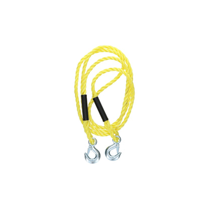 CABLE DE REMORQUAGE AVEC CROCHETS DE SECURITE 3MX10MM 1800KG MAX CARPOINT