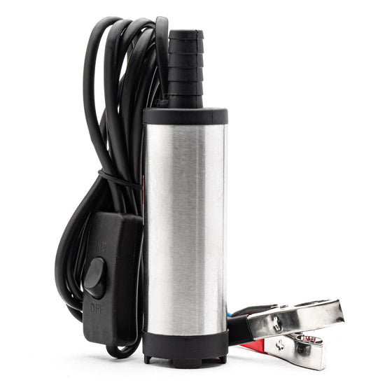 POMPE ÉLECTRIQUE IMMERGEABLE POUR LIQUIDE 12V Ø 38 MM AMIO