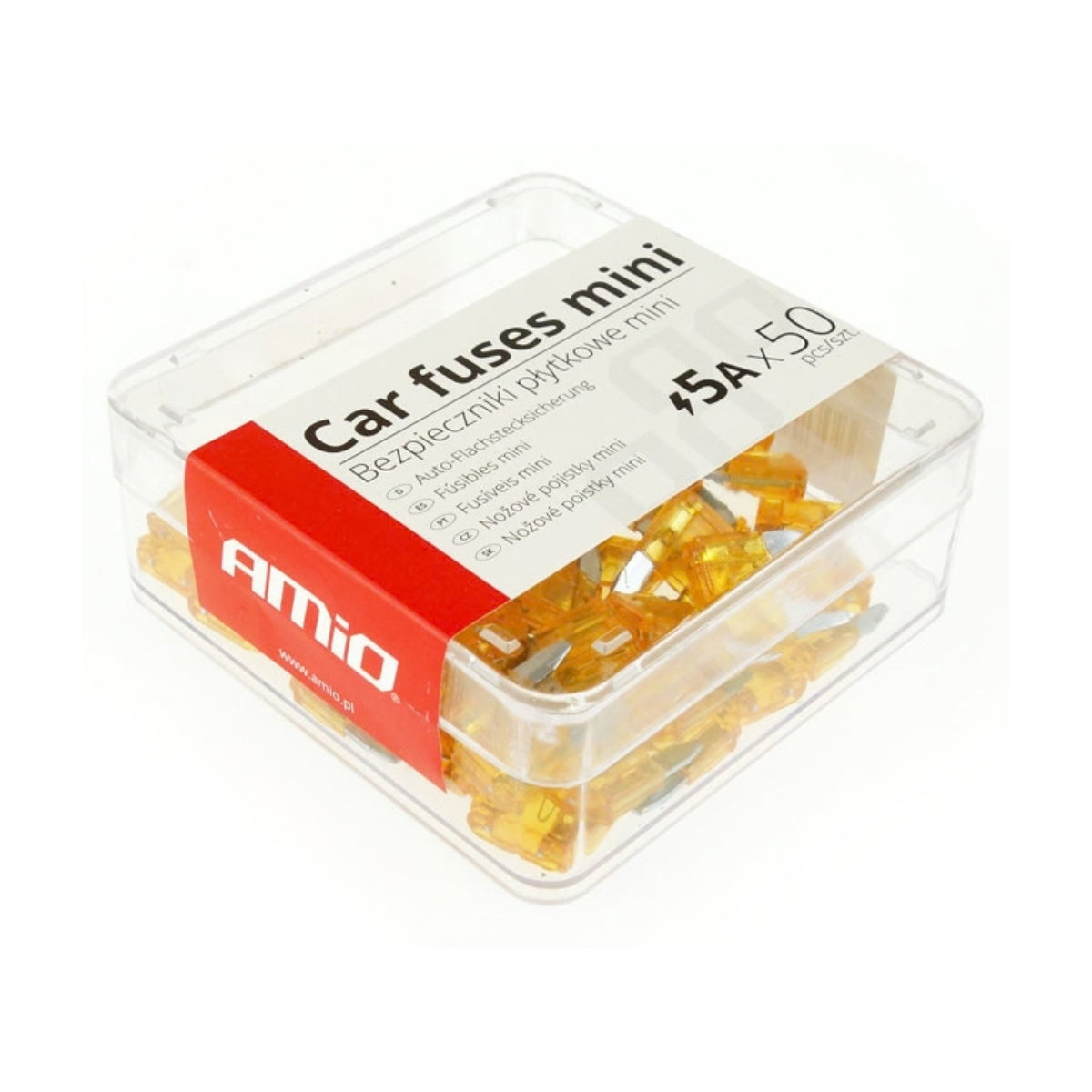 Boîte de 50 fusibles mini AMiO 5 A - 02217