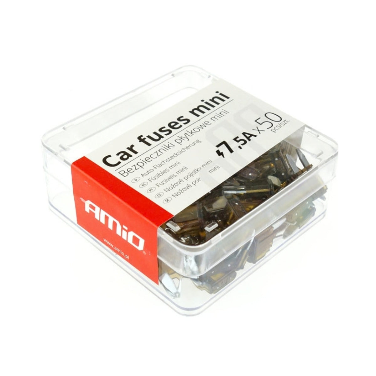 Boîte de 50 fusibles mini AMiO 7,5 A - 02218