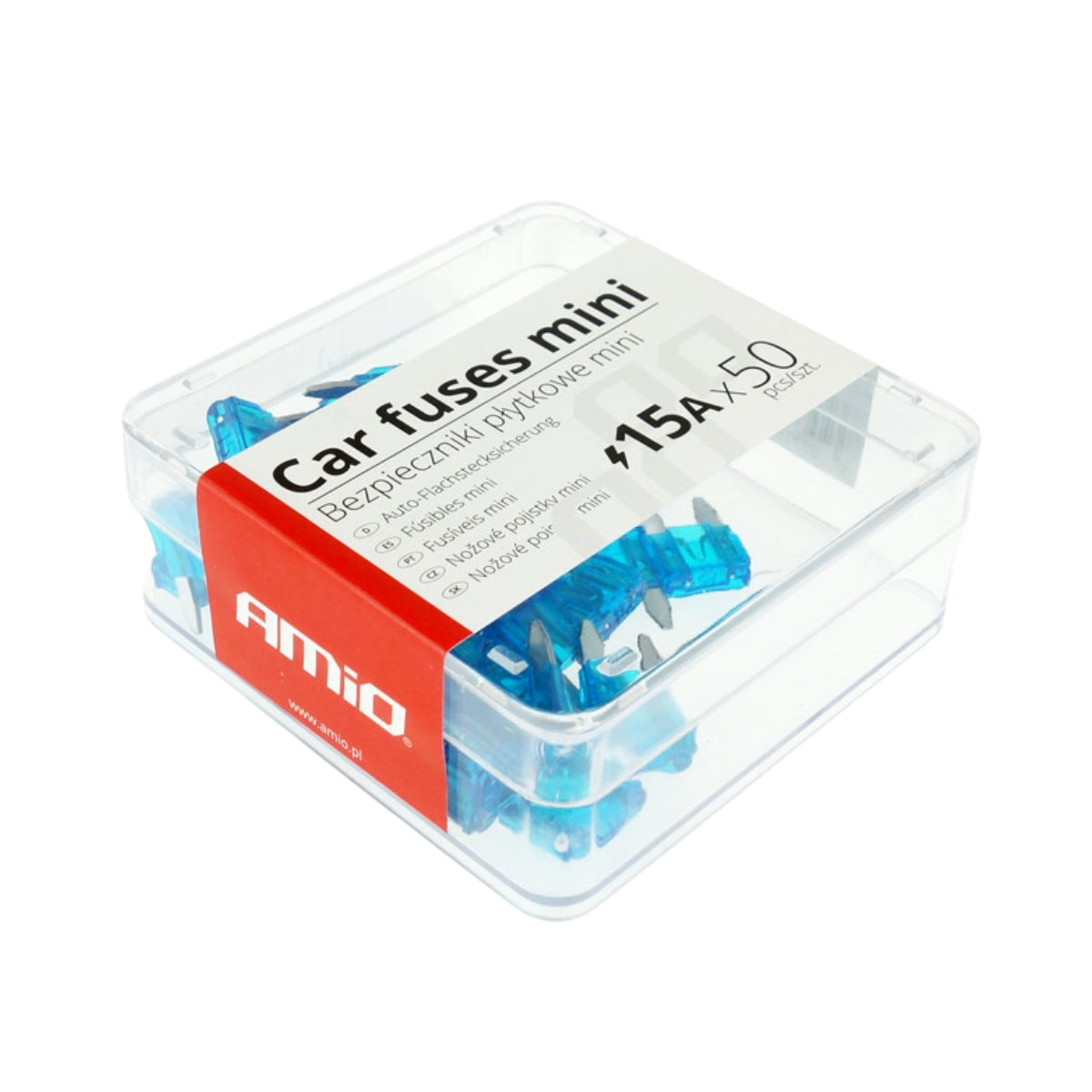 Boîte de 50 fusibles mini AMiO 15 A - 02220