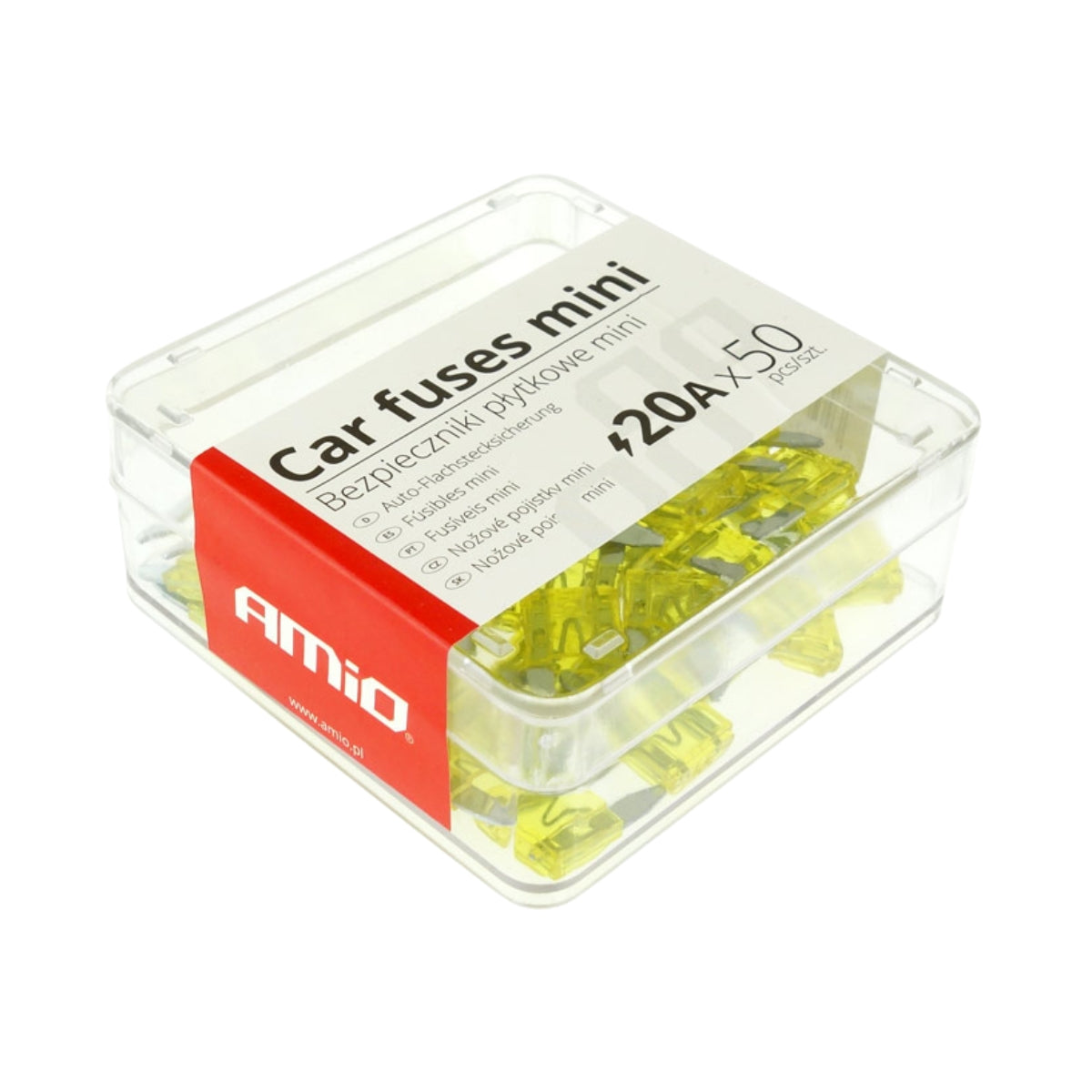Boîte de 50 fusibles mini AMiO 20 A - 02221