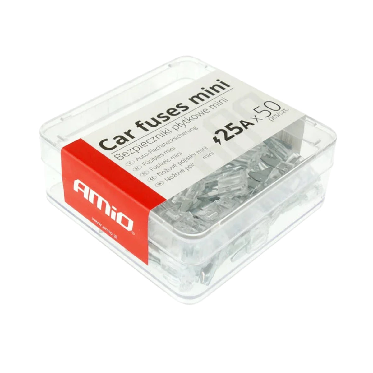 Boîte de 50 fusibles mini AMiO 25 A - 02222