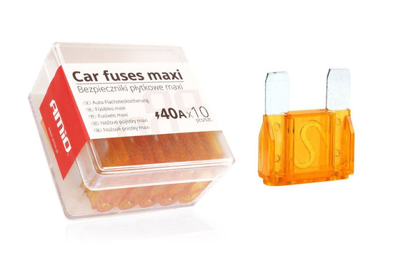BOITE DE 10 FUSIBLES MAXI 40A AMIO