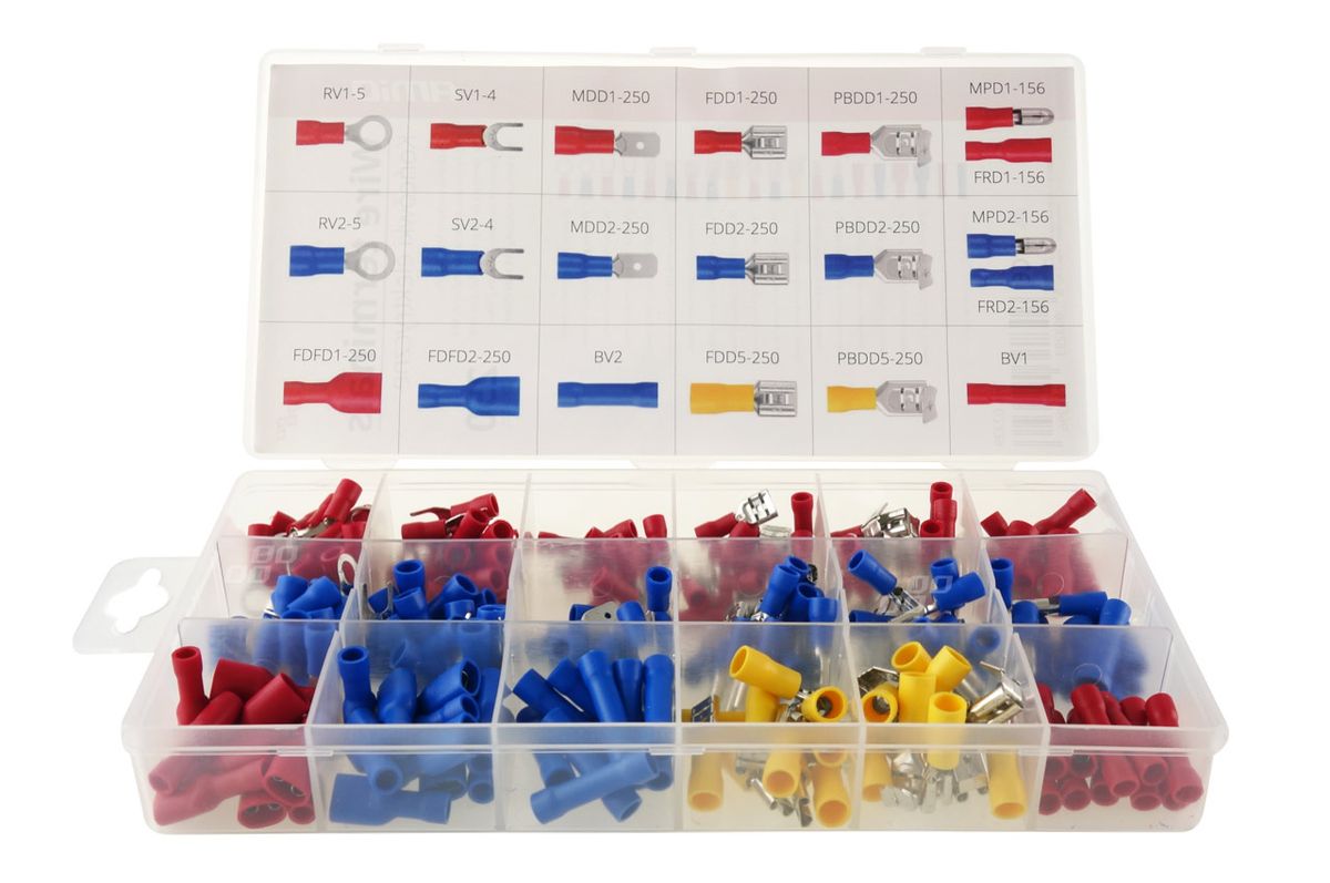 COFFRET COSSES ET FUSIBLE BOX 250PCS AMIO