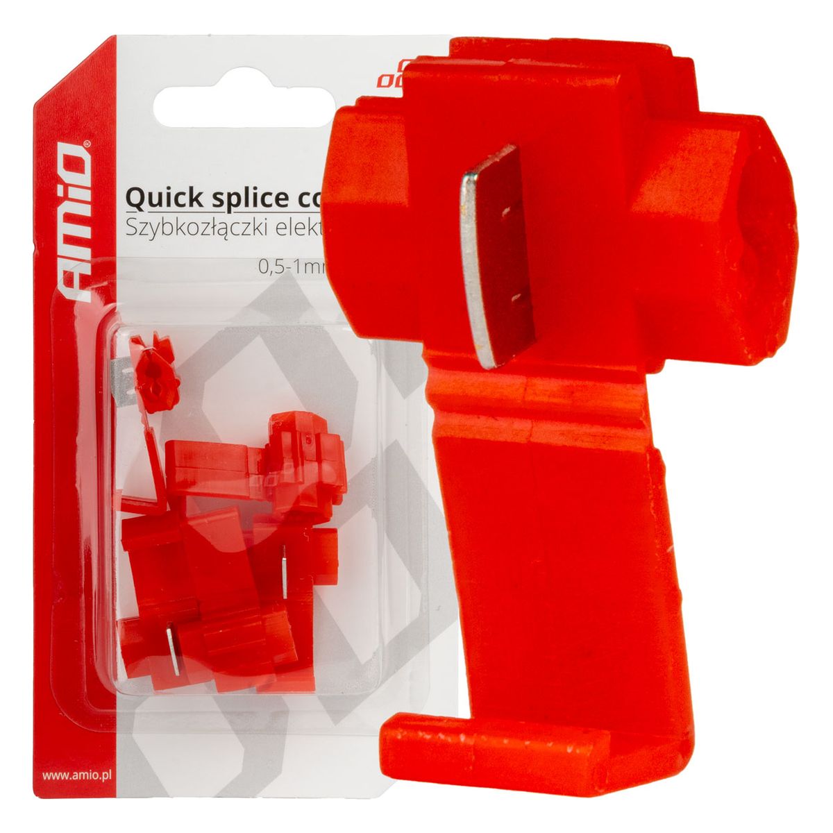 COSSE CONNECTEUR RAPIDE 0,5-1MM2 10A 5PCS AMIO