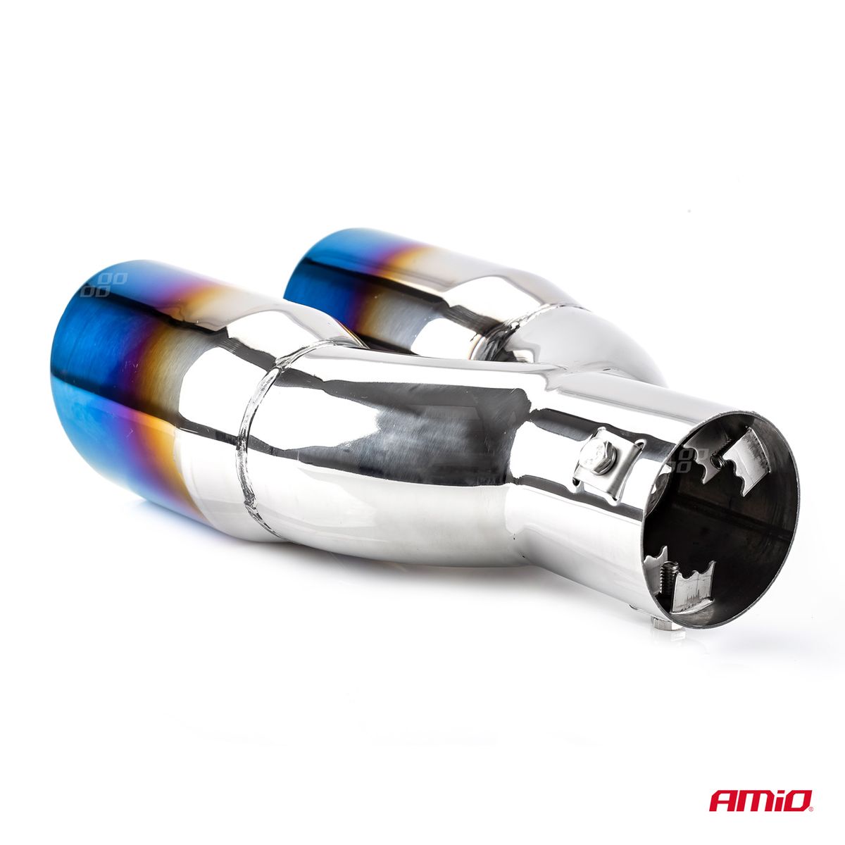 EMBOUT D'ÉCHAPPEMENT DOUBLE MT 022BLC AMIO