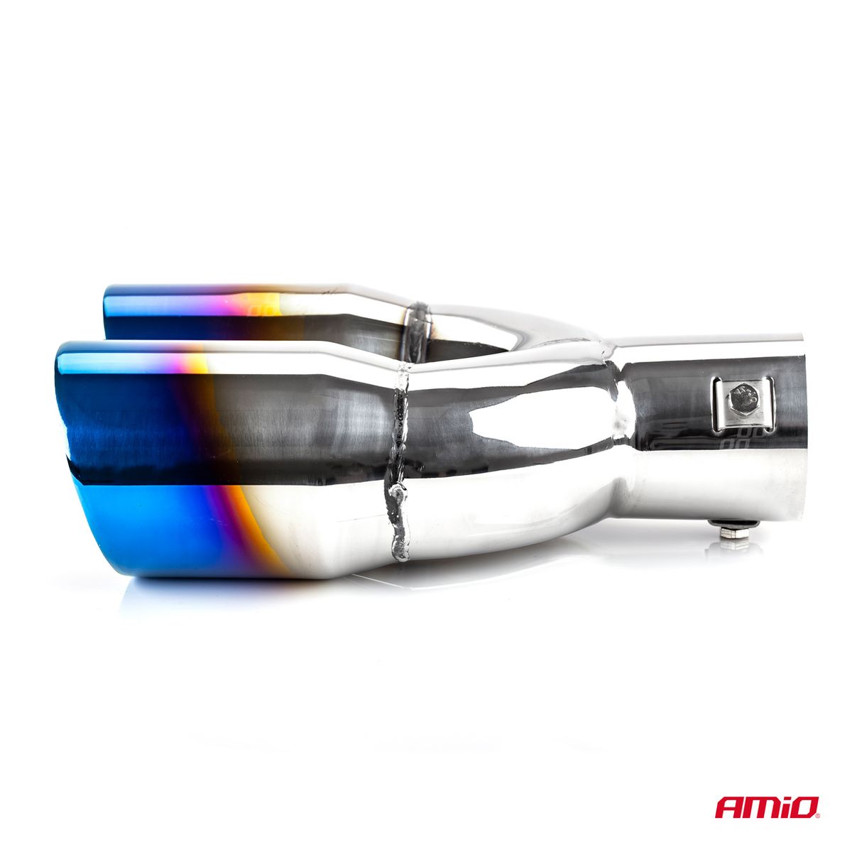 EMBOUT D'ÉCHAPPEMENT DOUBLE MT 022BLC AMIO
