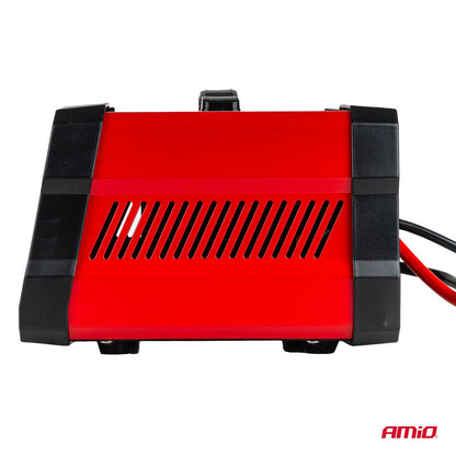 CHARGEUR DE BATTERIE 12A 12/24V AVEC BOOSTER INTEGRE 12V 75A AMIO