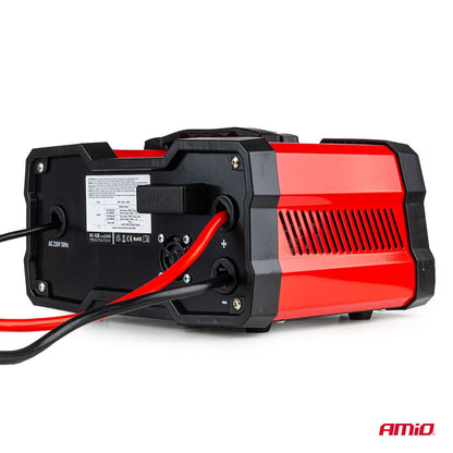 CHARGEUR DE BATTERIE 12A 12/24V AVEC BOOSTER INTEGRE 12V 75A AMIO