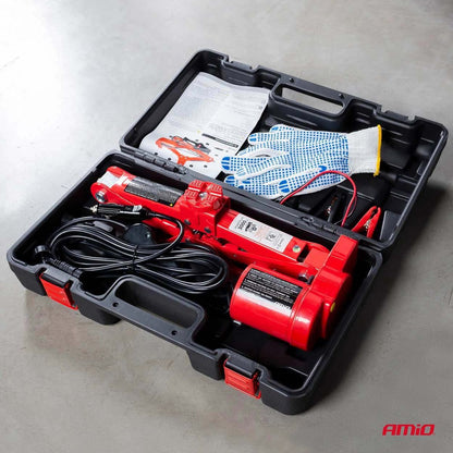 CRIC ELECTRIQUE 3T AVEC TELECOMMANDE ET KIT DE REPARATION AMIO