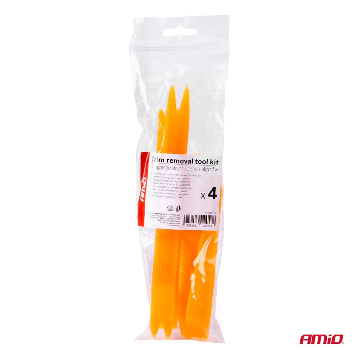 KIT D'OUTILS 4 PIÈCES POUR RETIRER LES CLIPS AMIO