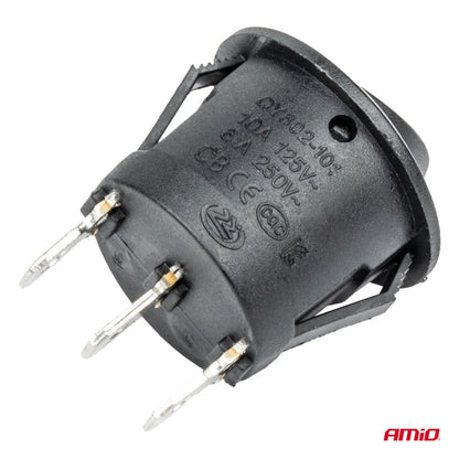 INTERRUPTEUR ROND 12/230V BU03 AMIO