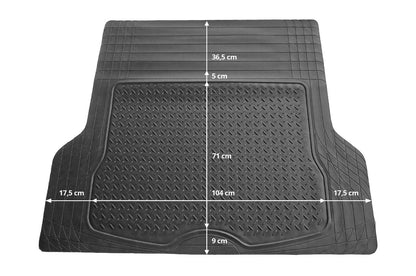 TAPIS DE COFFRE UNIVERSEL PVC 137X108CM A DECOUPER AMIO