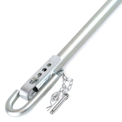 BARRE DE REMORQUAGE METAL 3T 202CM AVEC AMORTISSEUR A RESSORT AMIO