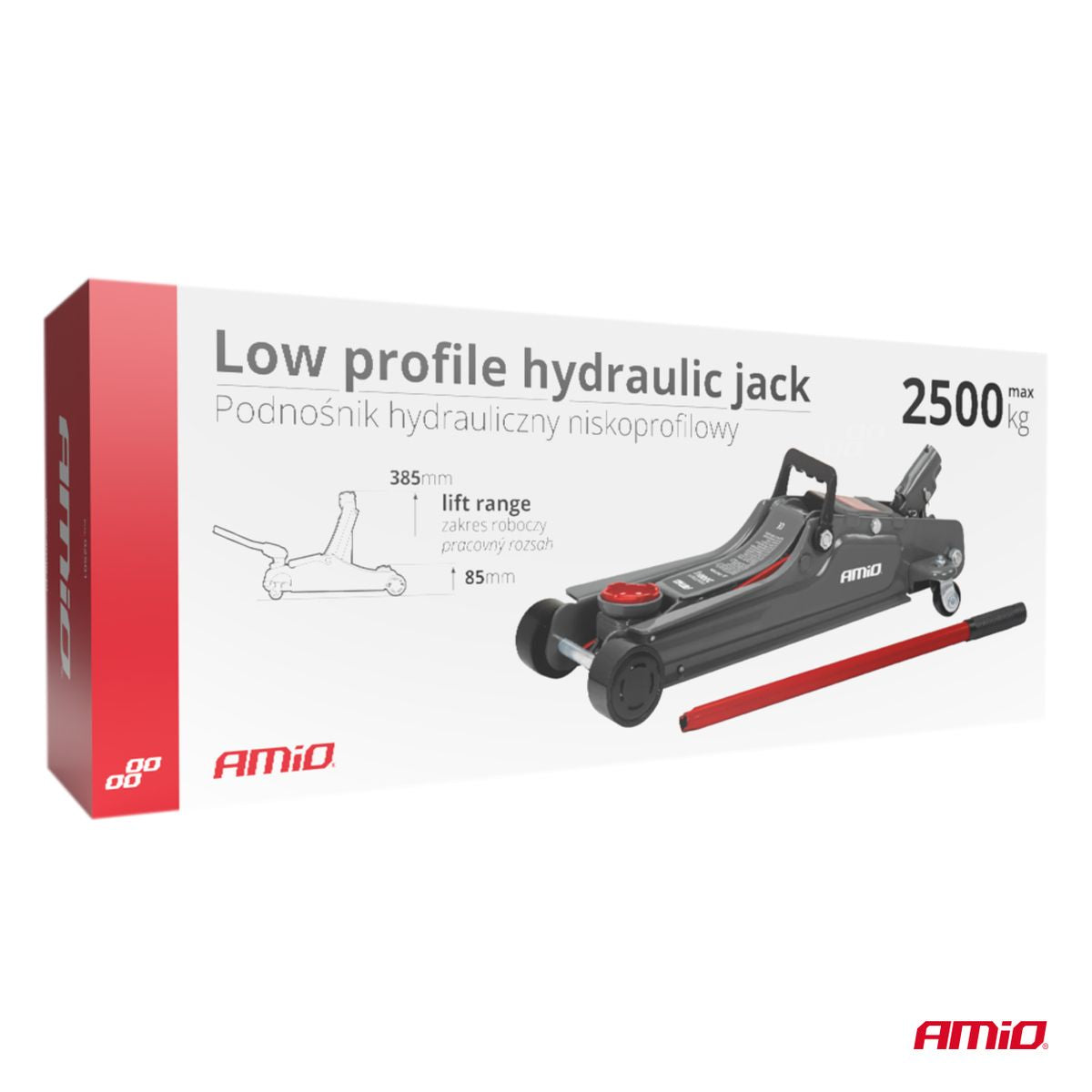 CRIC HYDRAULIQUE ROULEUR 2,5T AMIO