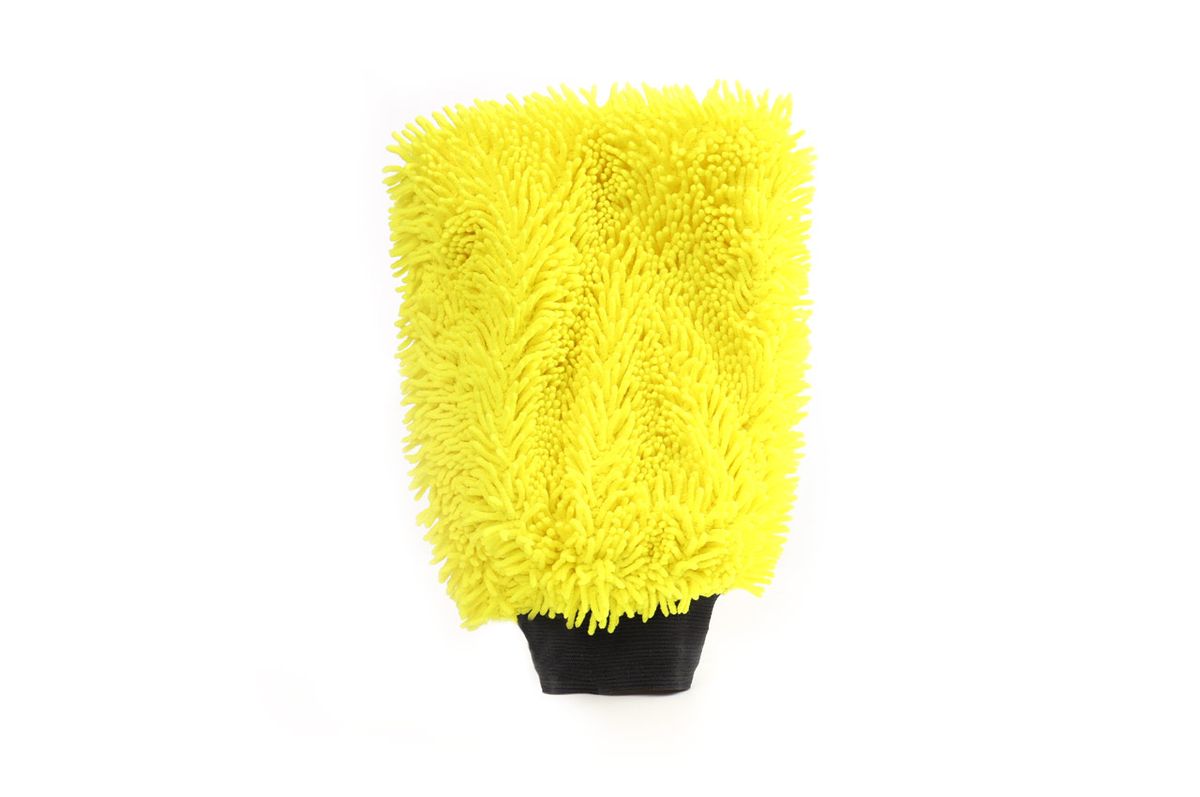 GANT MICROFIBRE JAUNE 23X17CM 71G AMIO