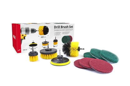 JEU DE BROSSES POUR PERCEUSE - 10 PIECES AMIO