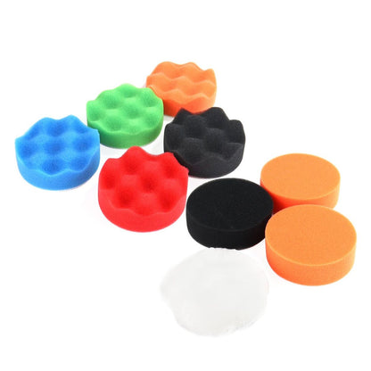 KIT POLISSAGE 11PCS 80MM AVEC ADAPTATEUR PERCEUSE M14 AMIO