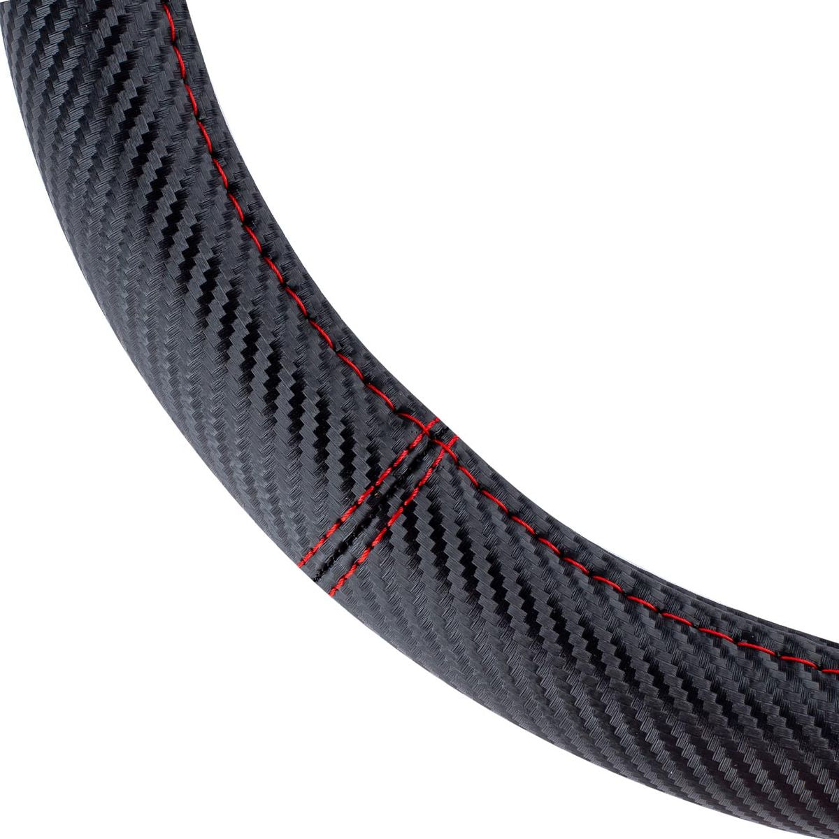 COUVRE VOLANT LOOK CARBONE 37-39CM AMIO