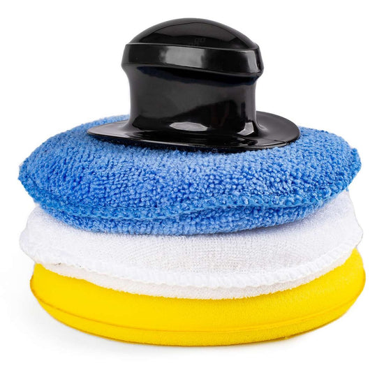 JEU DE 3 TAMPONS DE NETTOYAGE AVEC POIGNEE DIAM 125 MM AMIO