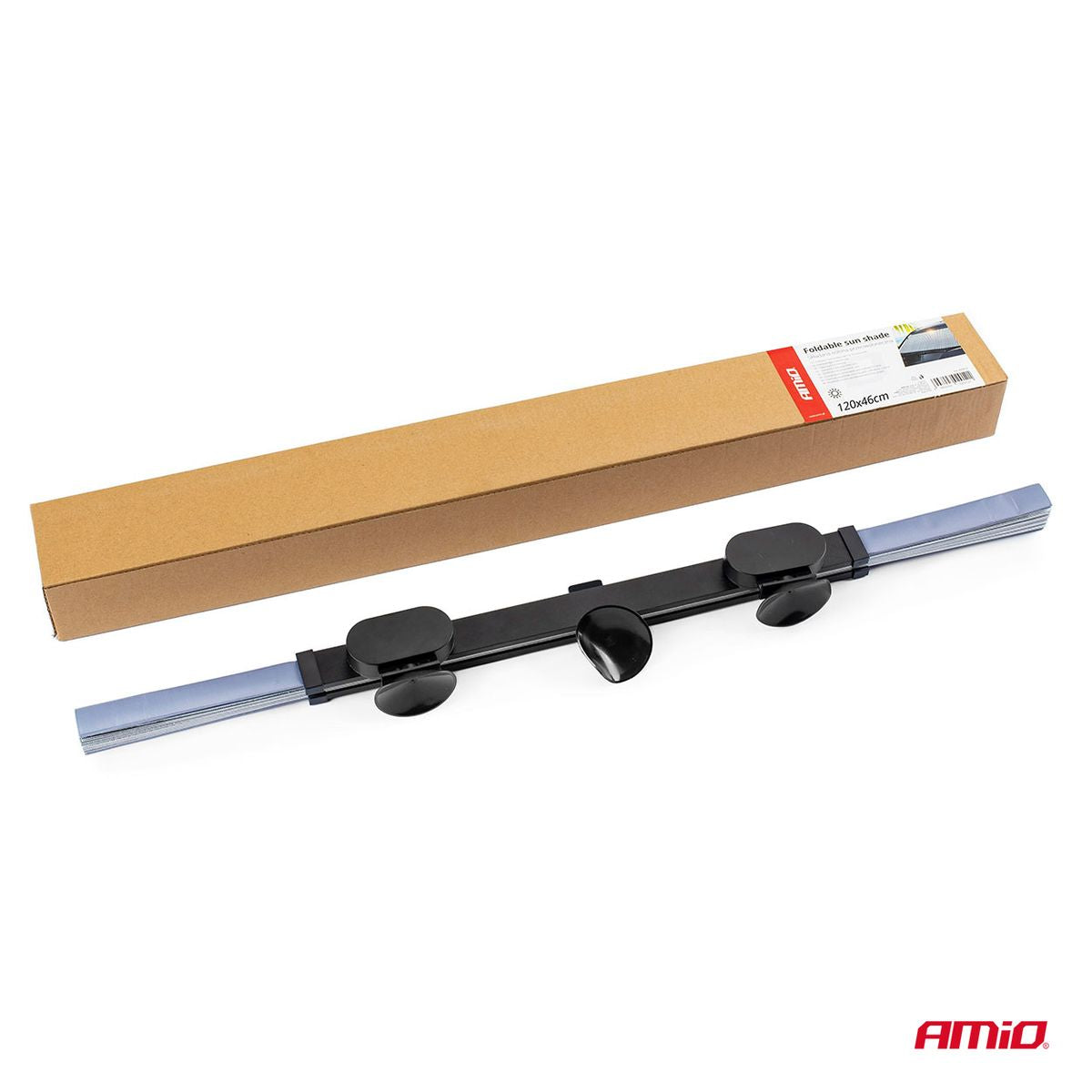 PARE-SOLEIL ACCORDEON RETRACTABLE - 120X46CM | AMiO