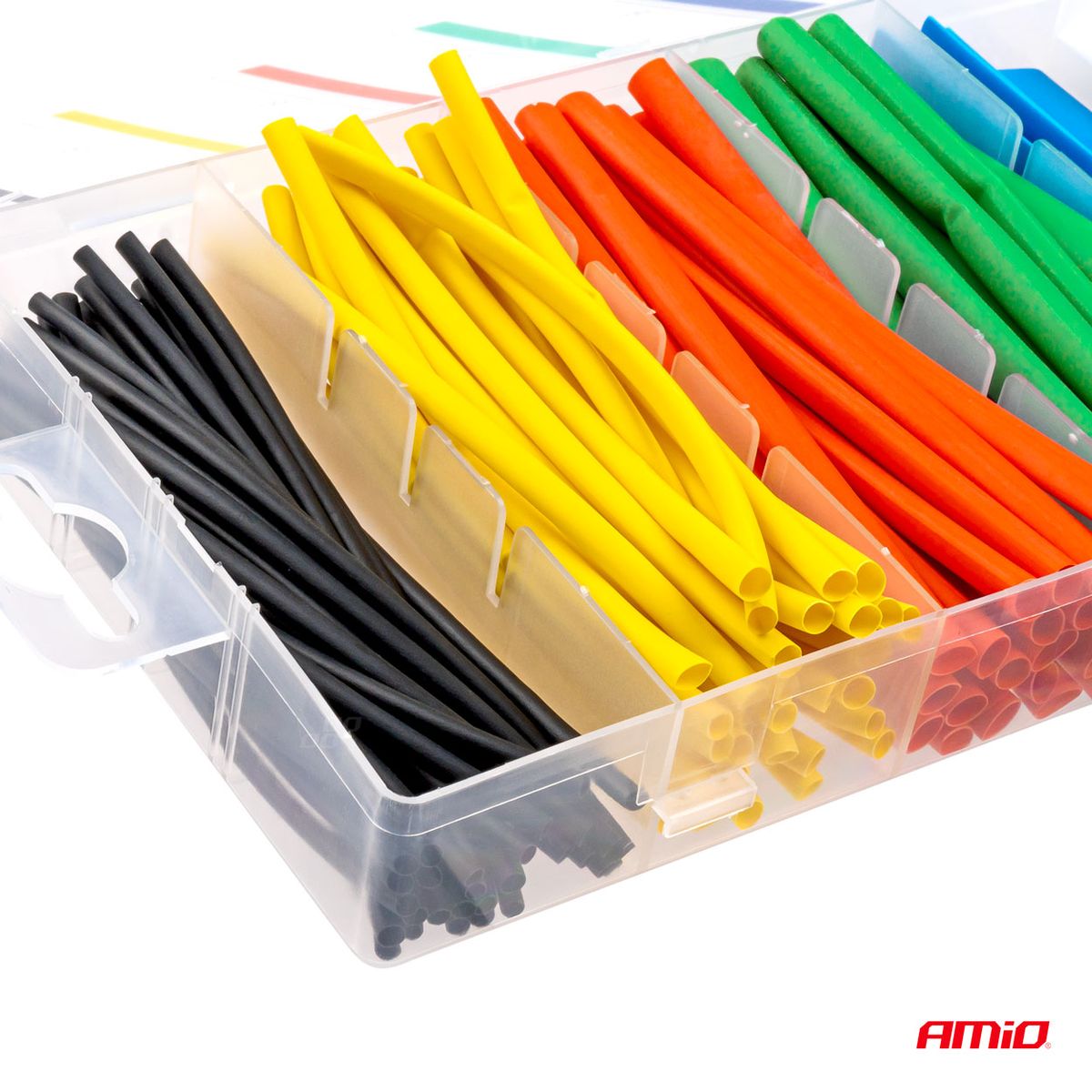 COFFRET DE GAINES THERMORÉTRACTABLES 100 PCS AMIO