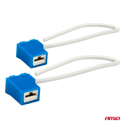 FAISCEAU DE REMPLACEMENT CERAMIQUE X 2 POUR AMPOULE H1 12/24V AMIO