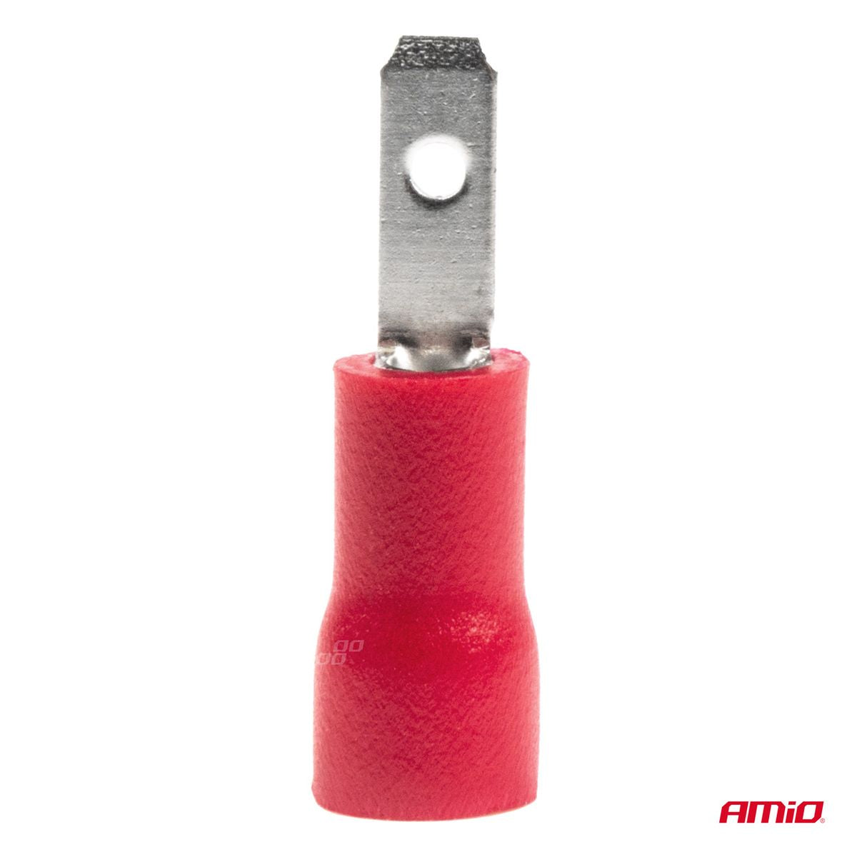 COSSES PLATES MALES ROUGES 2.8MM (0.5-1.5MM²) 10A 10 PCS AMIO