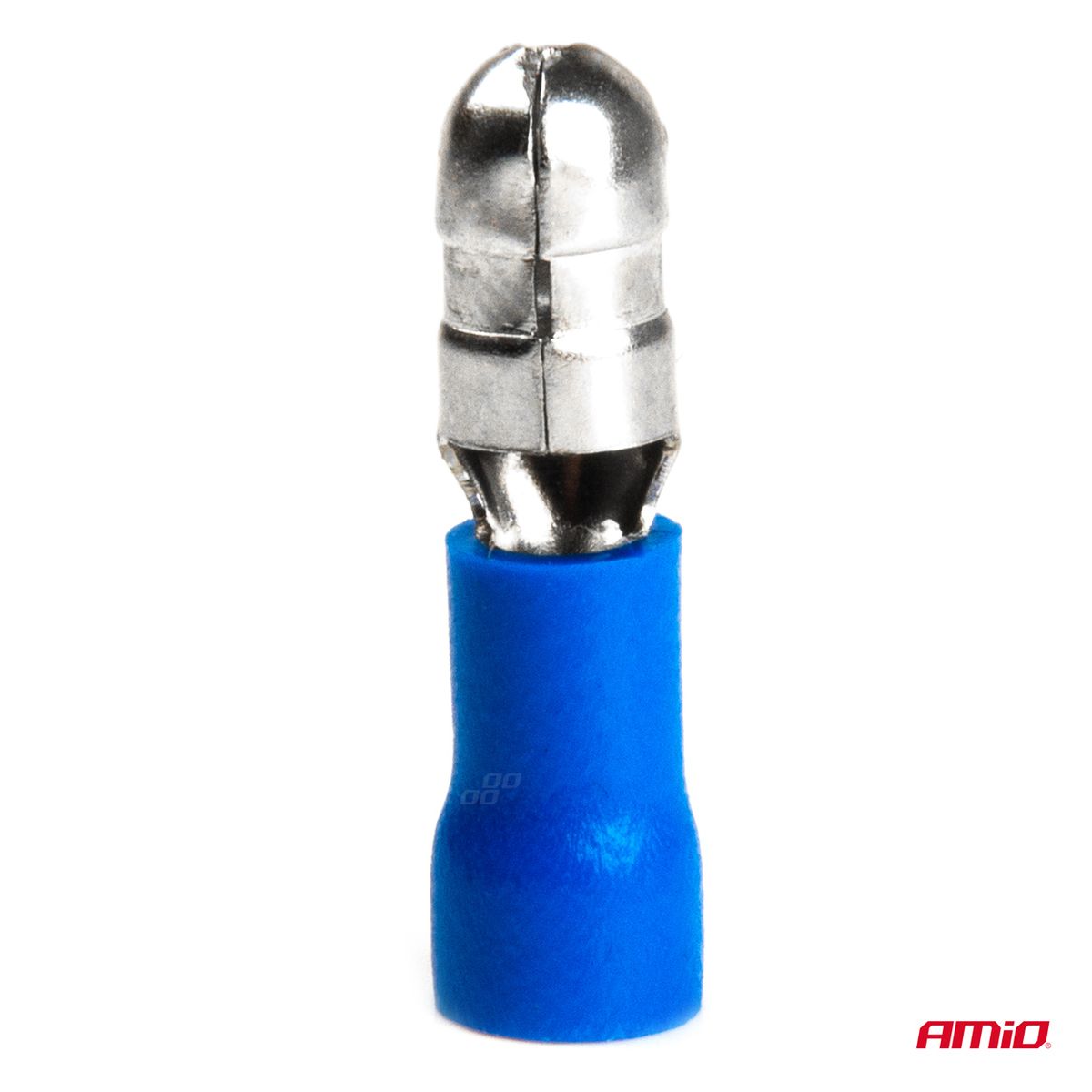 COSSES CYLINDRIQUES MALES BLEUES 5MM (0.5-1.5MM²) 15A 10 PCS AMIO