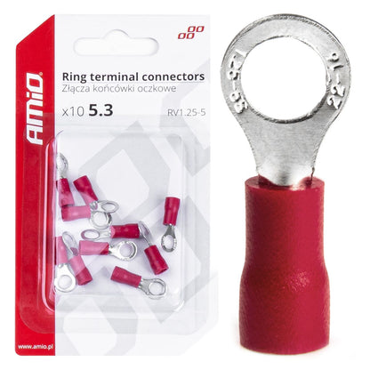 COSSES OEILLET ROUGE RV 1.25-5 10 PCS AMIO