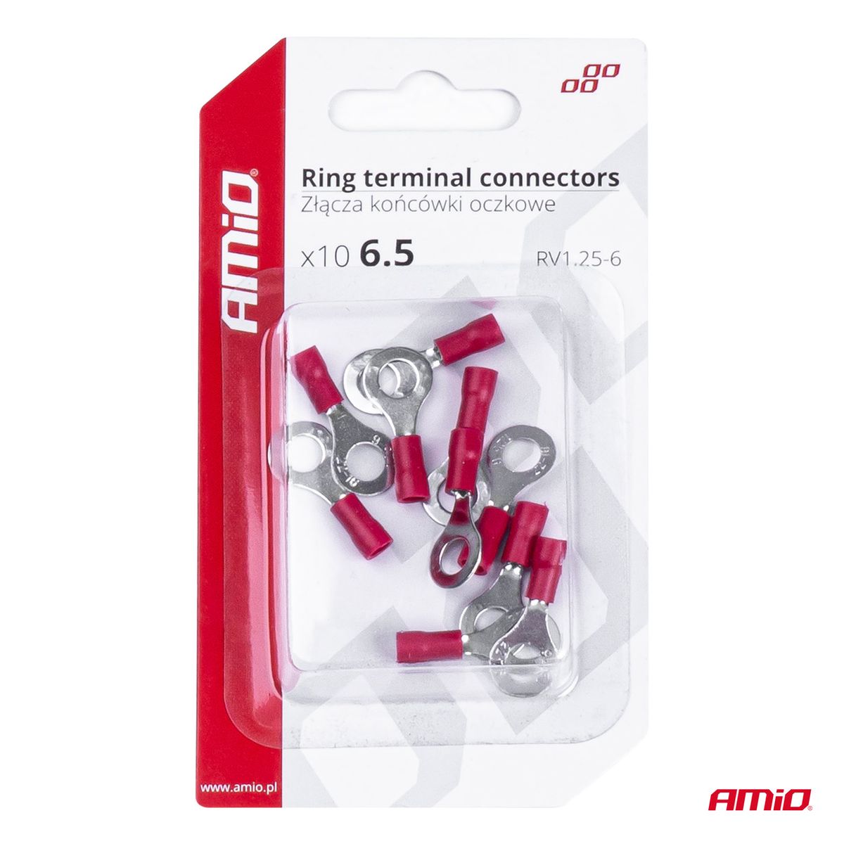 COSSES OEILLET ROUGE RV 1.25-6 10 PCS AMIO