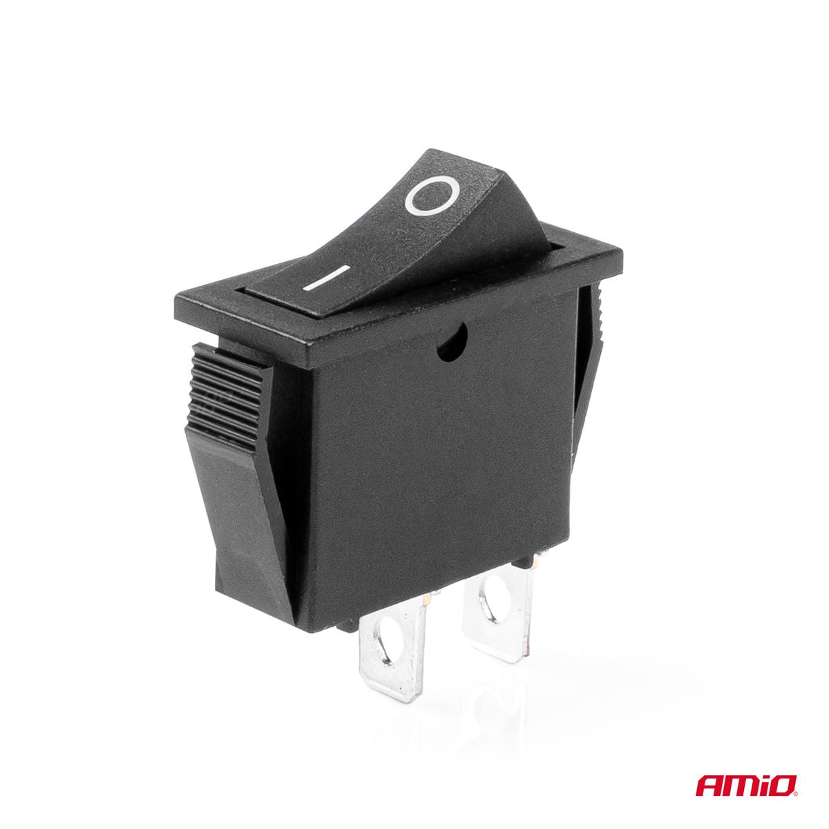INTERRUPTEUR RECTANGULAIRE 12V 20A ON/OFF TROU MONTAGE 10X26MM AMIO