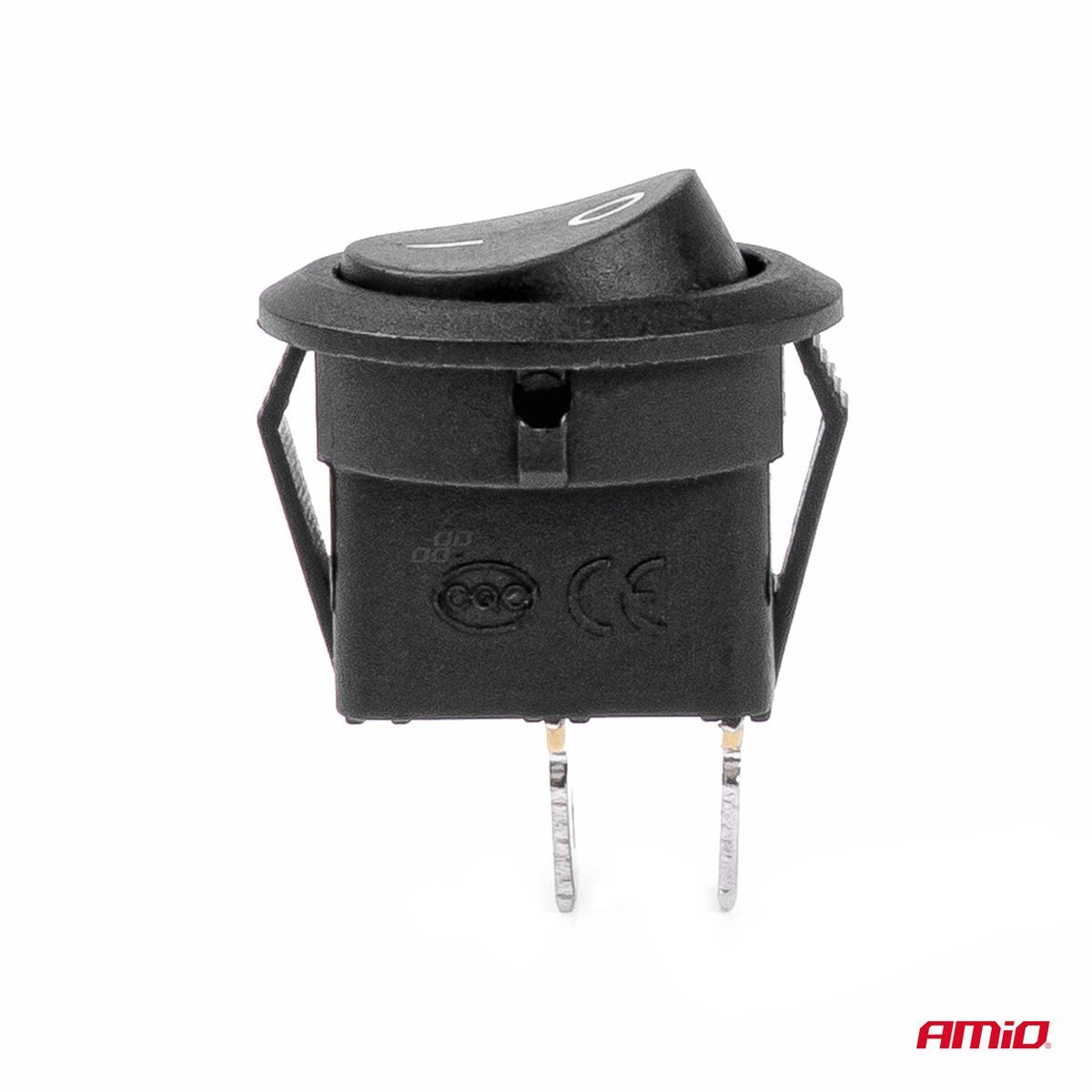 INTERRUPTEUR ROND 12V 20A ON/OFF AMIO