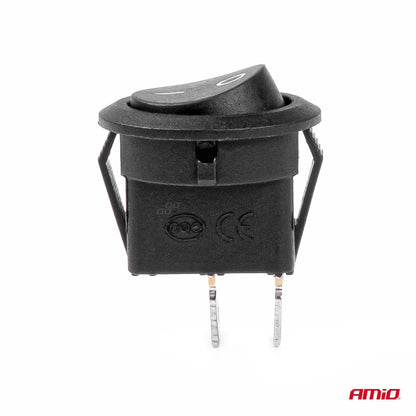 INTERRUPTEUR ROND 12V 20A ON/OFF AMIO