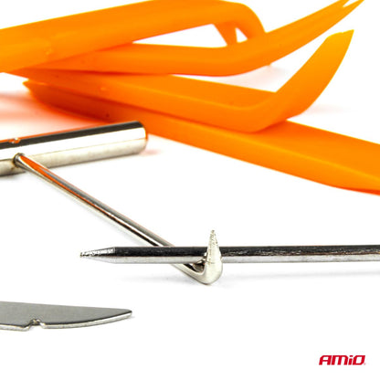 KIT D'OUTILS 12 PIÈCES POUR RETIRER LES GARNITURES, SELLERIE, AUTORADIO AMIO