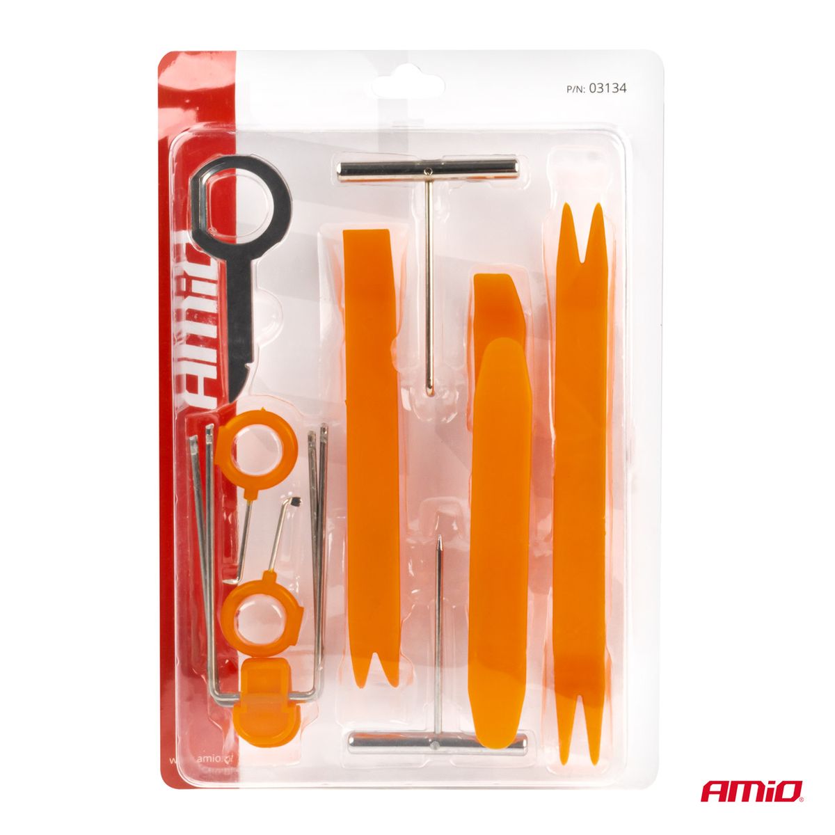 KIT D'OUTILS 12 PIÈCES POUR RETIRER LES GARNITURES, SELLERIE, AUTORADIO AMIO