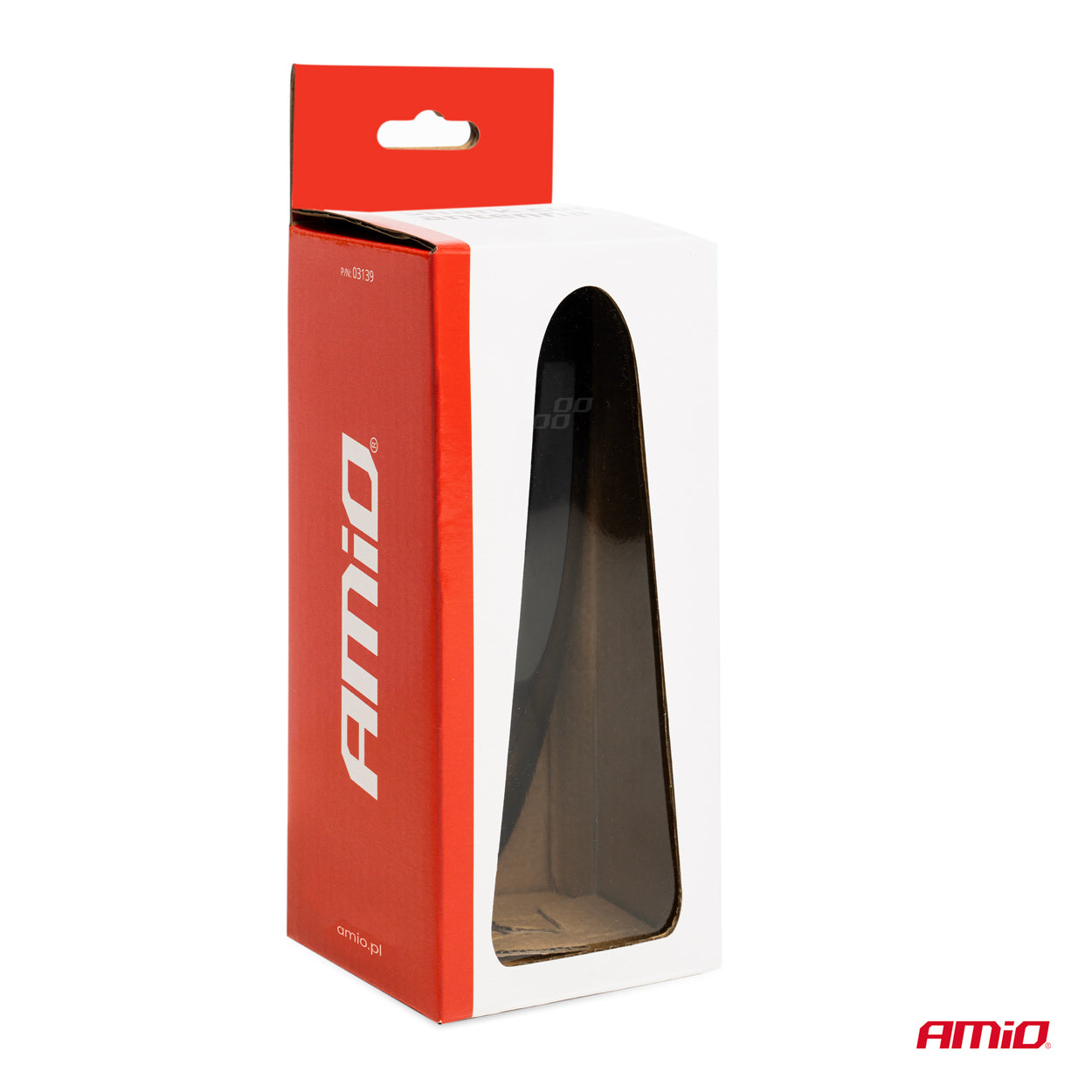 ANTENNE DE VOITURE AM/FM TYPE REQUIN, ADHESIVE ET CABLEE AMIO